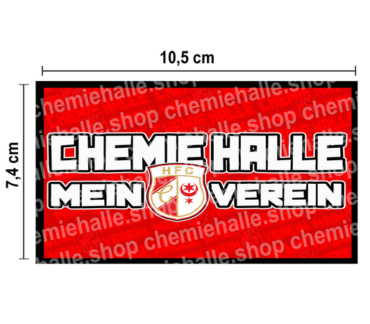 50 Aufkleber Mein Chemie Halle