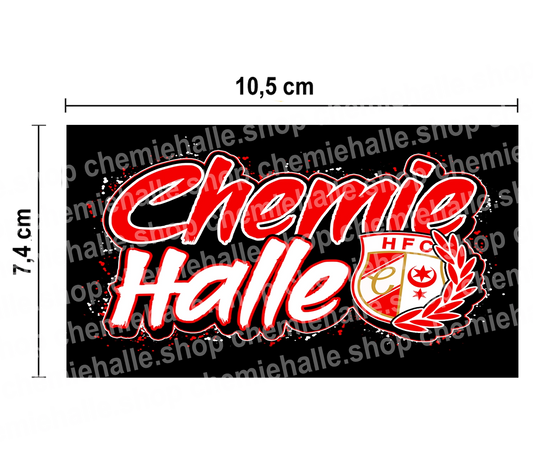 50 Aufkleber Chemie Halle