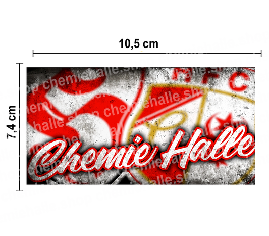 50 Aufkleber Hooligans Chemie Halle