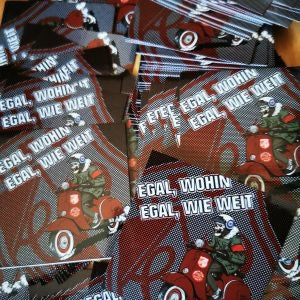 10 - Egal Wohin – Egal Wie Weit - Chemie Halle - Aufkleber (5600708722852)